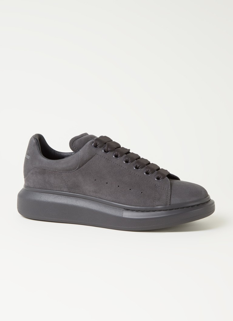 Alexander McQueen Oversized sneaker van suède