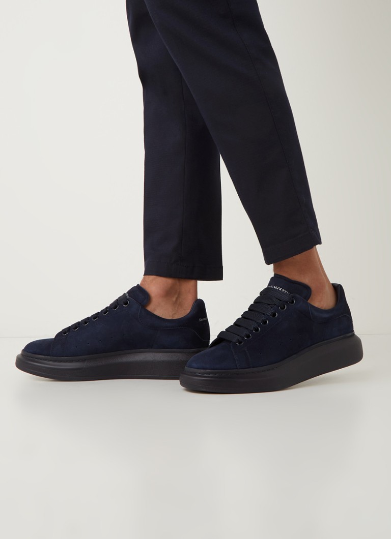 Alexander mcqueen basket velour noir Clearance