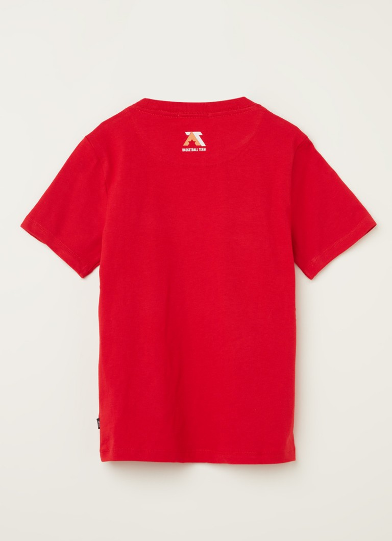 America Today Elvin Jr T Shirt Met Print Rood Debijenkorf Be America Today Elvin Jr T Shirt Met Print Rood Debijenkorf Be