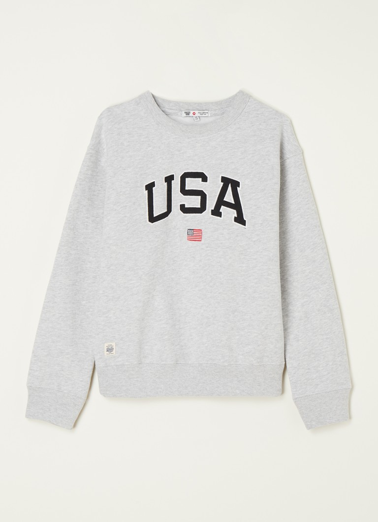 America Today Soel sweater met borduring • • deBijenkorf.be