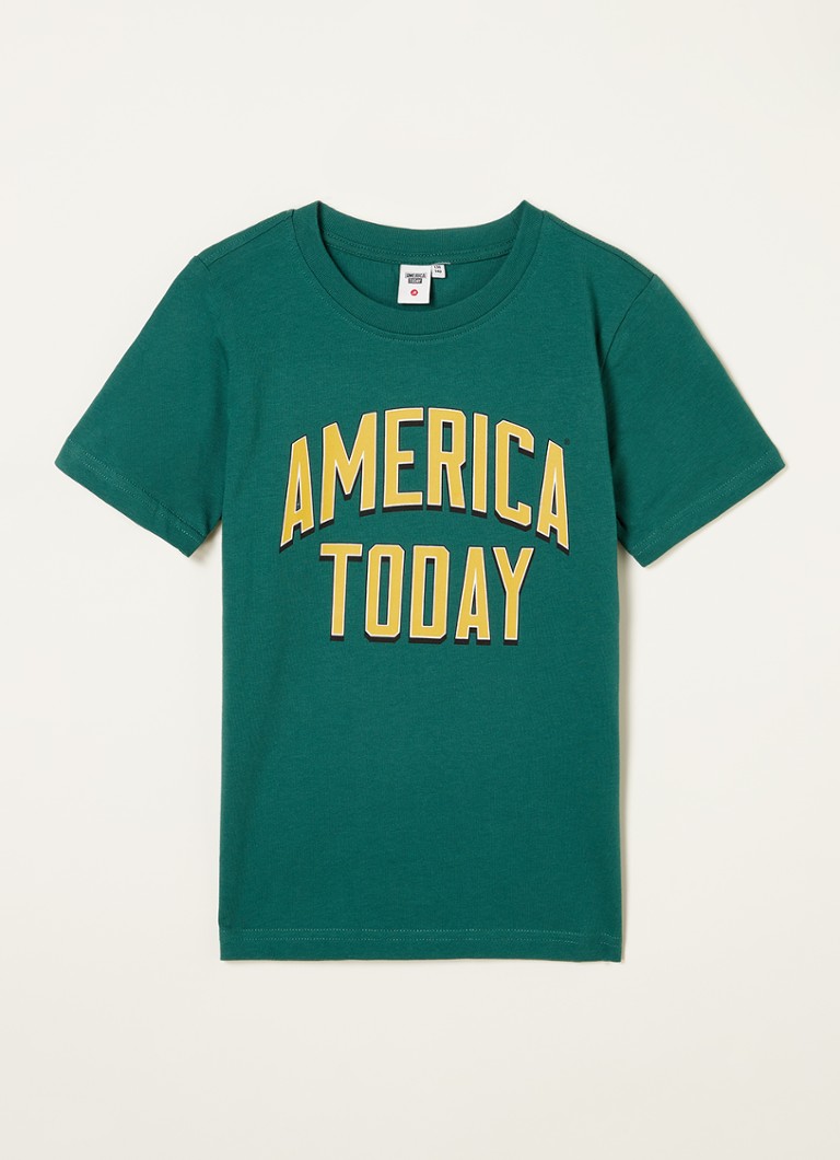 America Today - T-shirt Elvis avec imprimé - Vert foncé