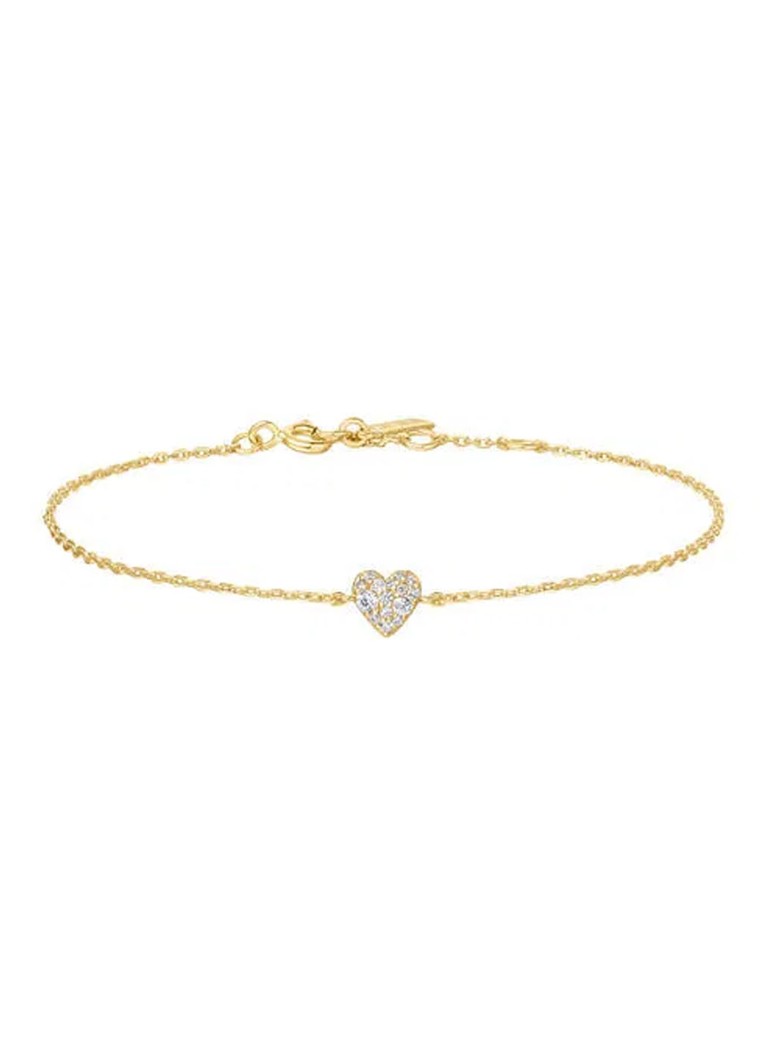 Ania Haie - Sweetheart armband van zilver - Goud
