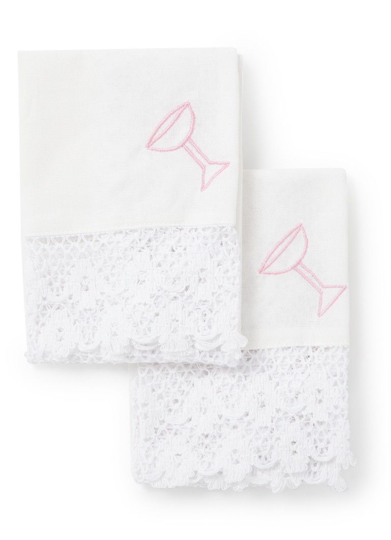 Dispotech S.r.l. TO2VE folded napkins, 33 cm x 45 cm, green (pack of 500