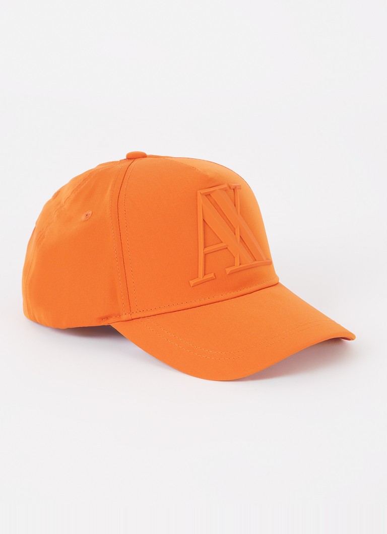 Armani Exchange - Pet met logo - Oranjerood