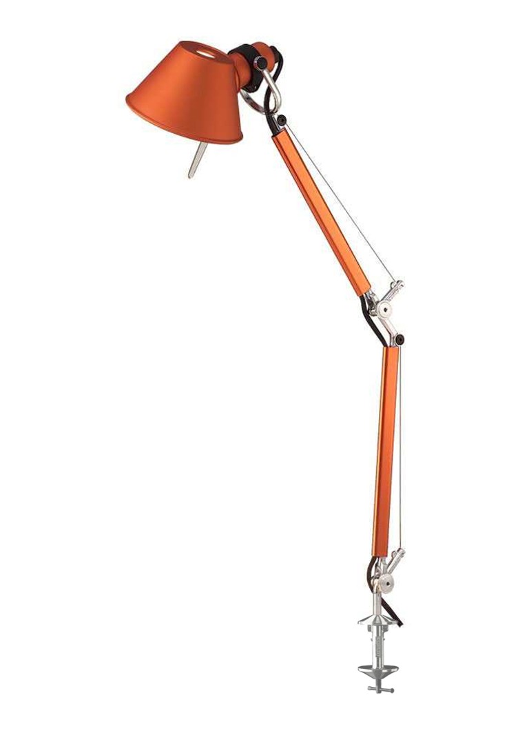 Artemide - Tolomeo Micro tafellamp met tafelklem - Orange