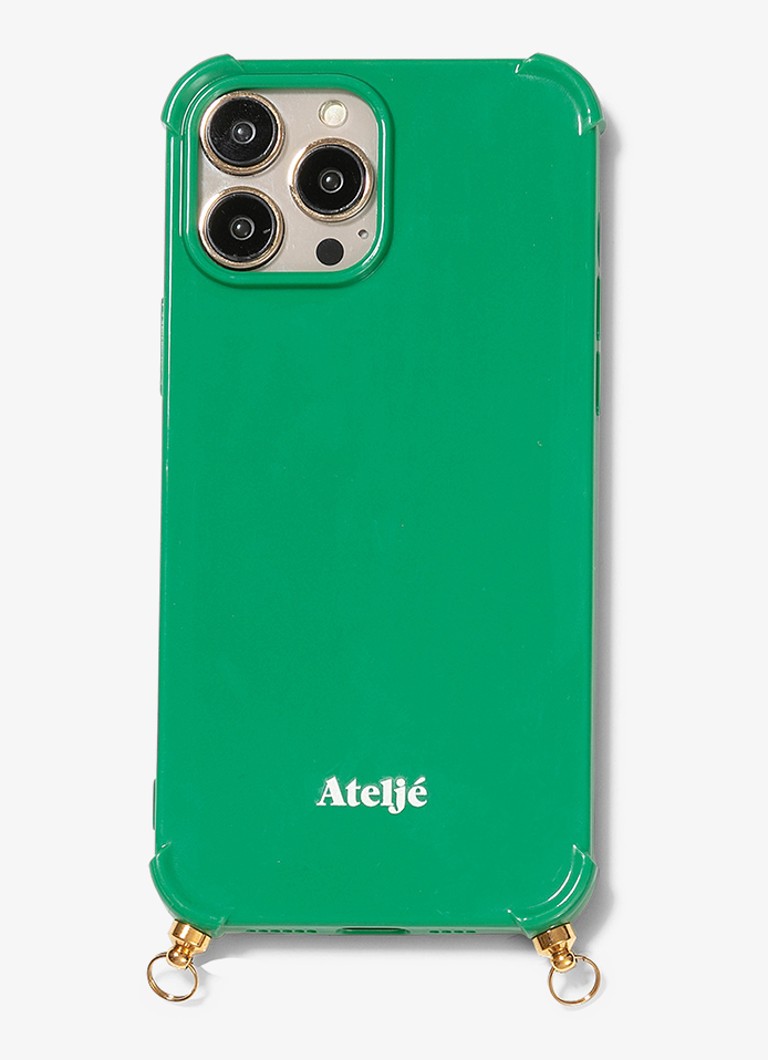 Ateljé - Telefoonhoes voor iPhone 15 pro - Groen