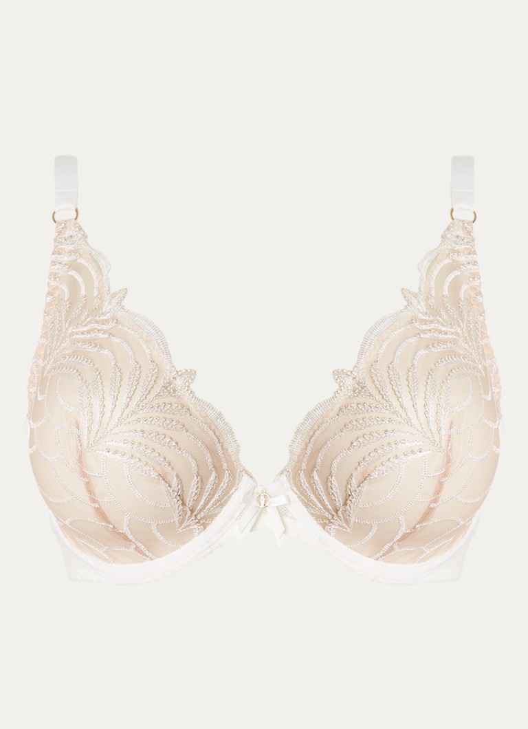 Aubade Hypnolove beugel bh van kant met lurex • Gebroken wit • deBijenkorf.be