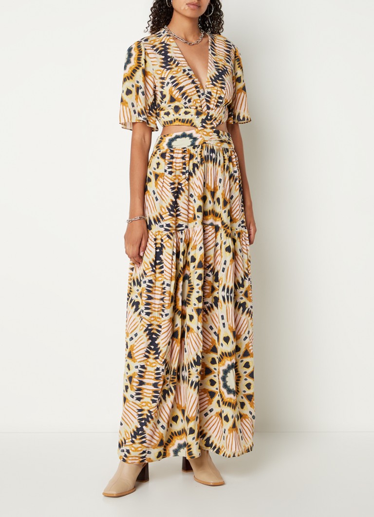 BA&SH Beige Candy Maxi Dress