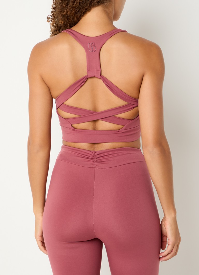 ba&sh - Gisor sport bh met light support - Kersenrood