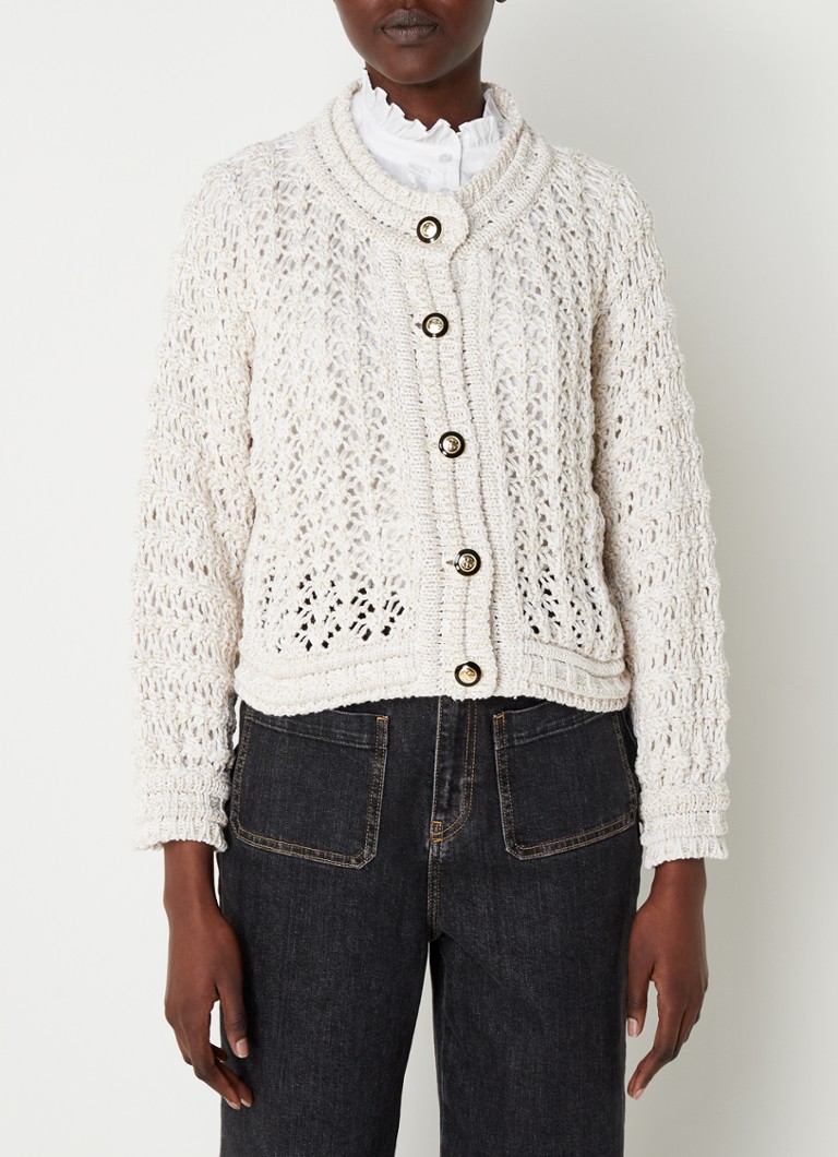 Ba&Sh Novela Cardigan White