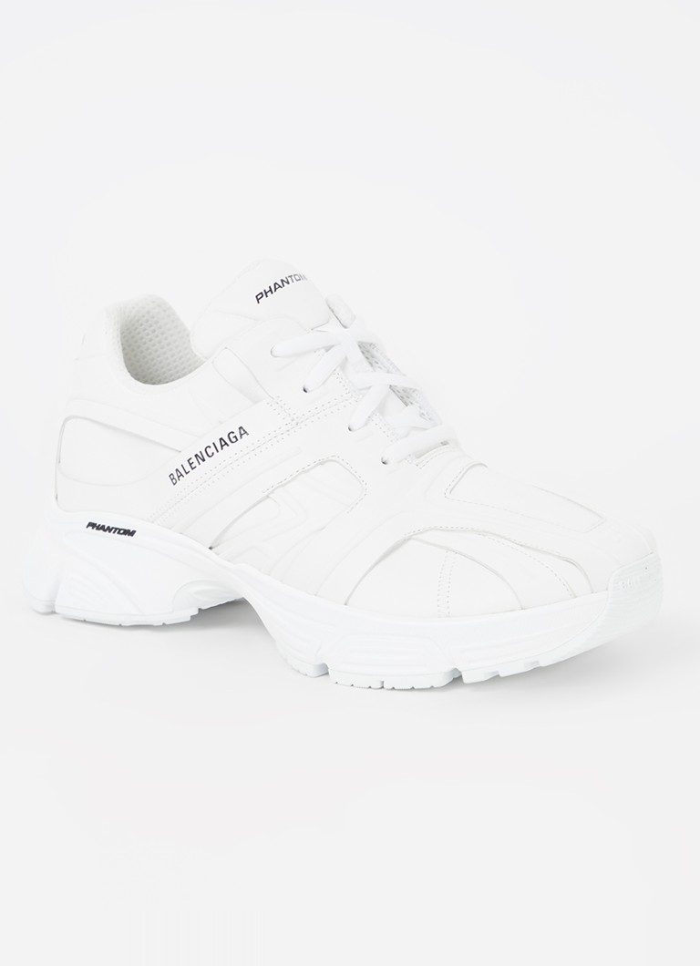 Balenciaga - Phantom sneaker van kalfsleer  - Wit