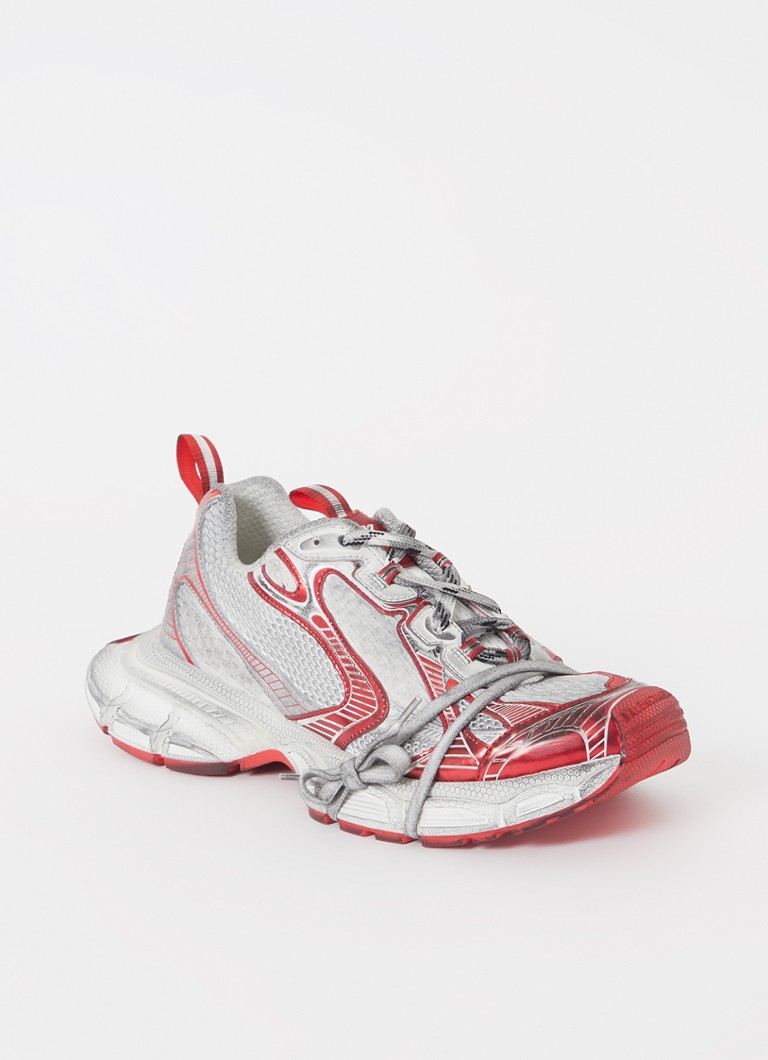 Balenciaga - Runner sneaker met mesh details - Wit