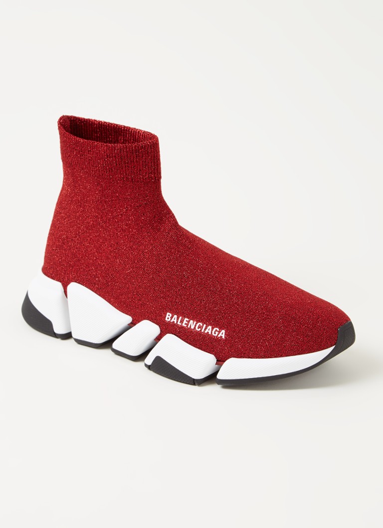 archief Lionel Green Street dood Balenciaga Speed 2.0 sneaker met lurex • Rood • deBijenkorf.be