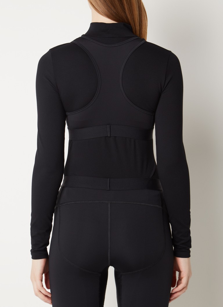 lululemon Sport-bh met light support - black/zwart 