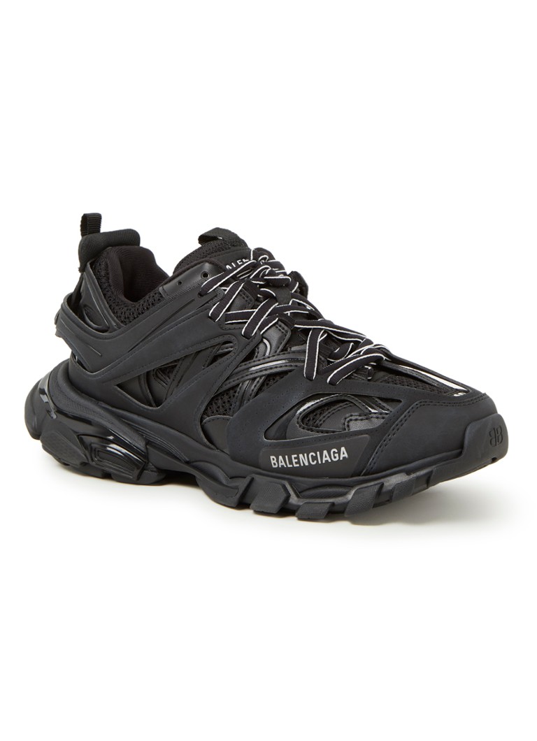 Balenciaga Track sneaker met mesh detalis • Zwart • - Main Image