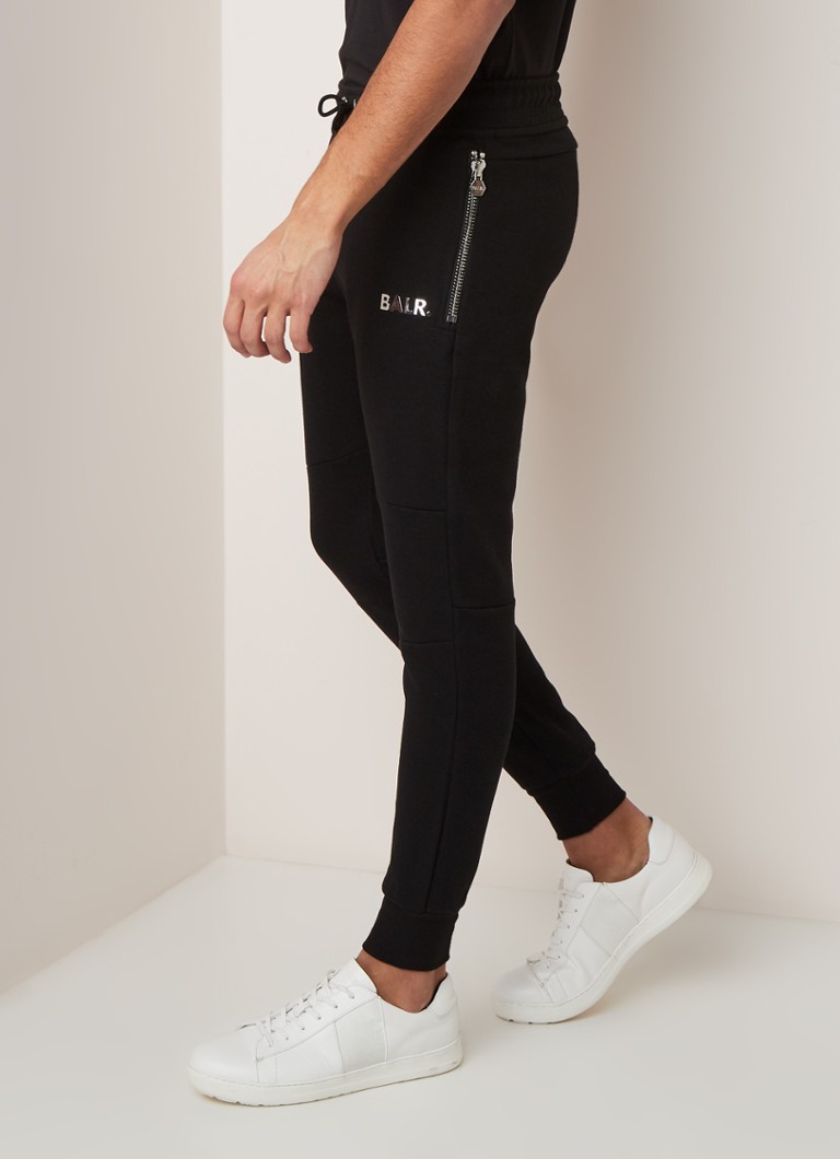 tv Maand Azijn BALR. Q-Series slim fit joggingbroek met ritszakken • Zwart • deBijenkorf.be