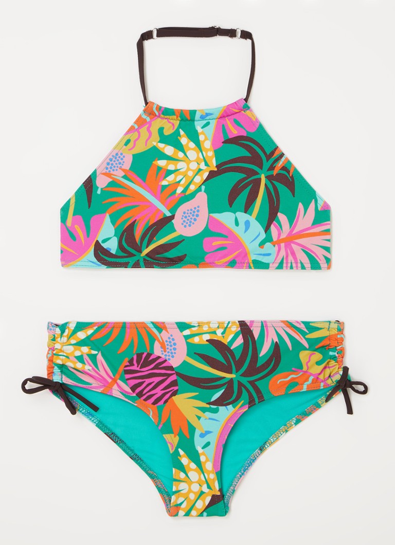 Banana Moon - Palm Tropic bikini met bloemenprint - Groen