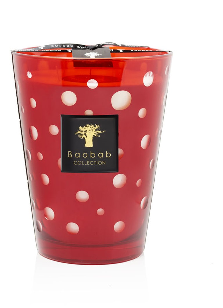 Baobab Collection - Red Bubbles Max 24 geurkaars 3 kg - null