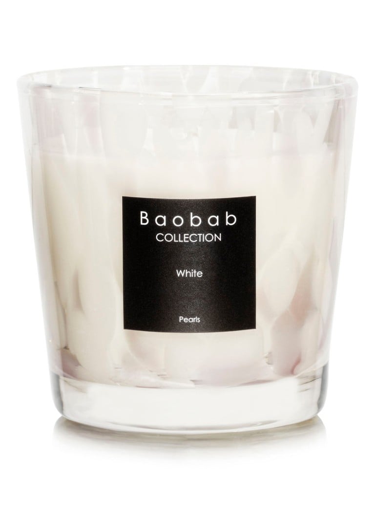 beweeglijkheid Haas Vooruitzien Baobab Collection White Pearls Max 1 geurkaars 190 gram • Gebroken wit •  deBijenkorf.be