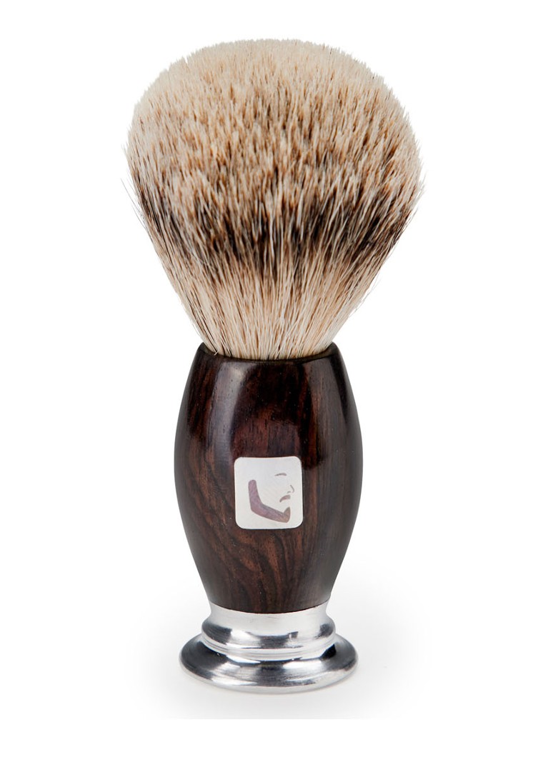 Barberians Copenhagen - Shaving Brush Silver Tip - scheerkwast - null