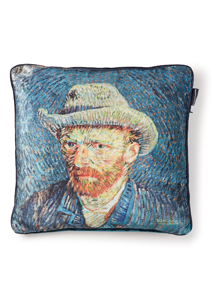 Beddinghouse - Van Gogh sierkussen 45 x 45 cm - Blauw