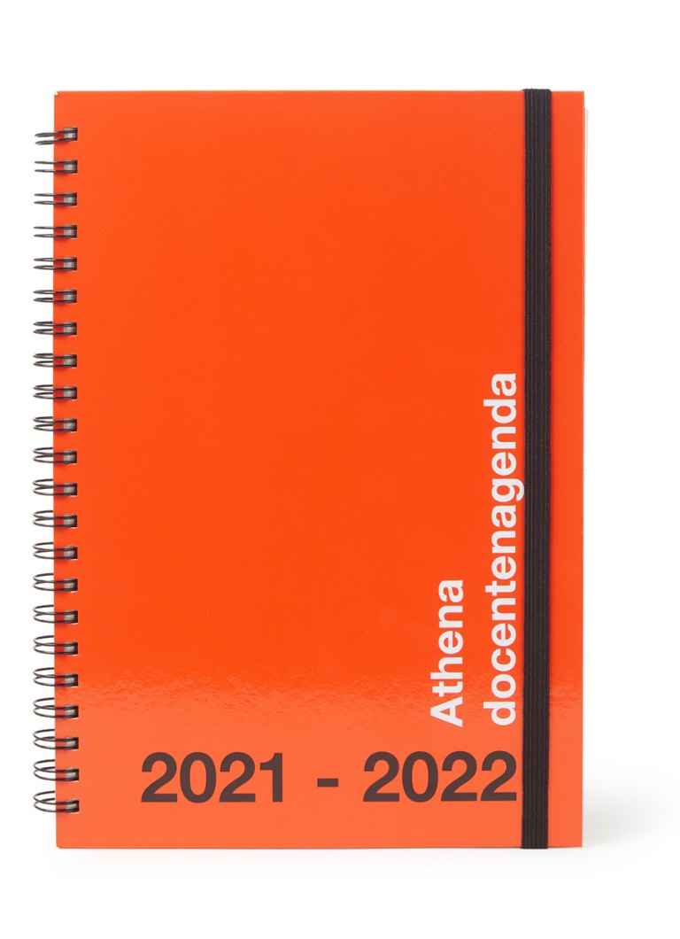 Bekking & Blitz - Agenda de l’enseignant Athena 2021-2022 - Rouge
