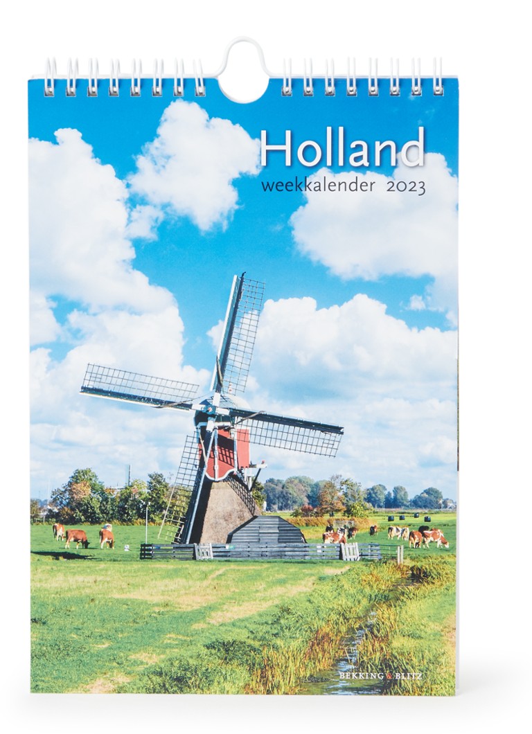 Bekking & Blitz - Holland kalender 2023 - Multicolor