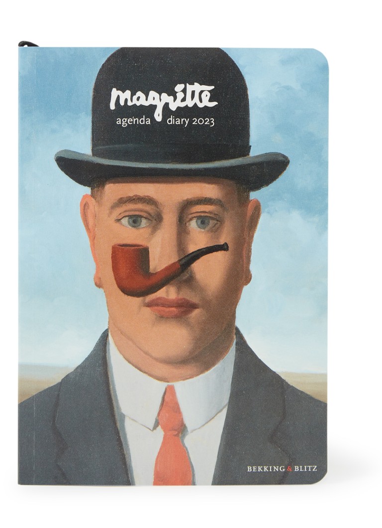Bekking & Blitz - Magritte mini agenda 2023 - Blauw