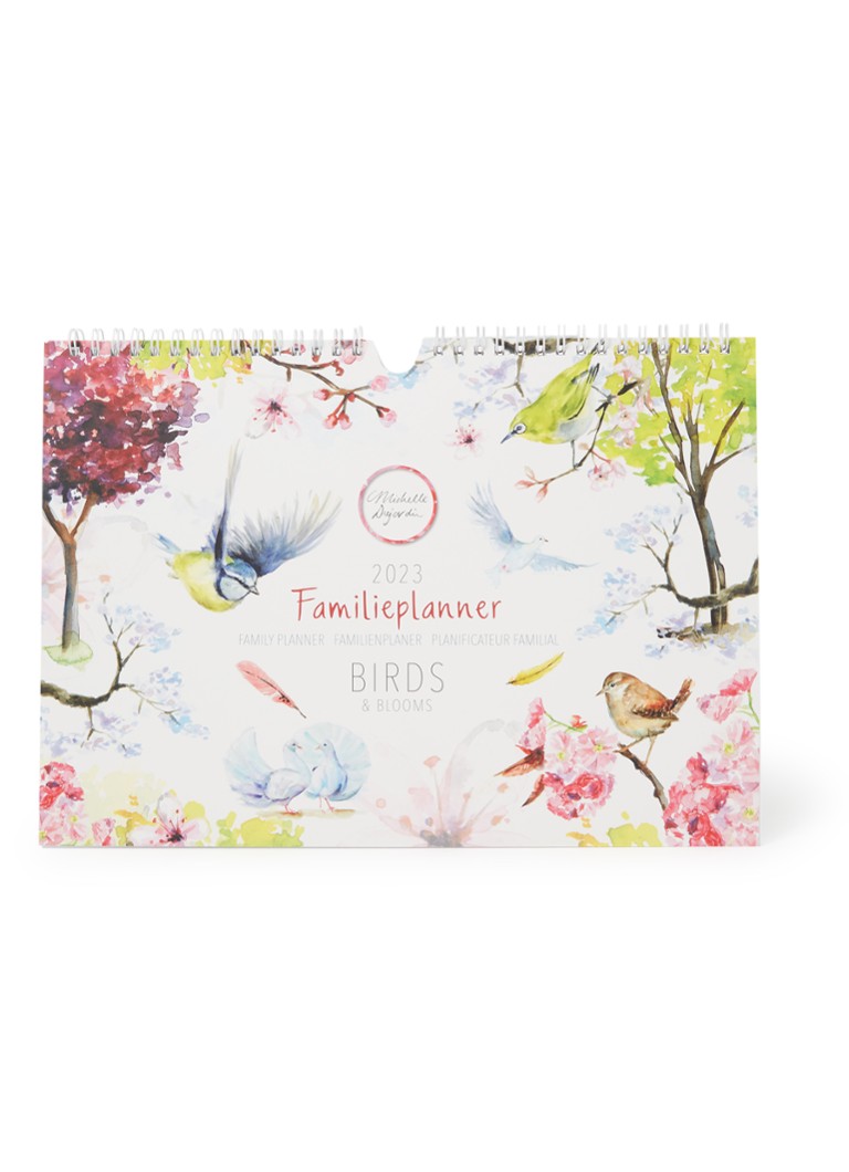 Bekking & Blitz - Michelle Dujardin Birds & Blooms kalender 2023 - Wit