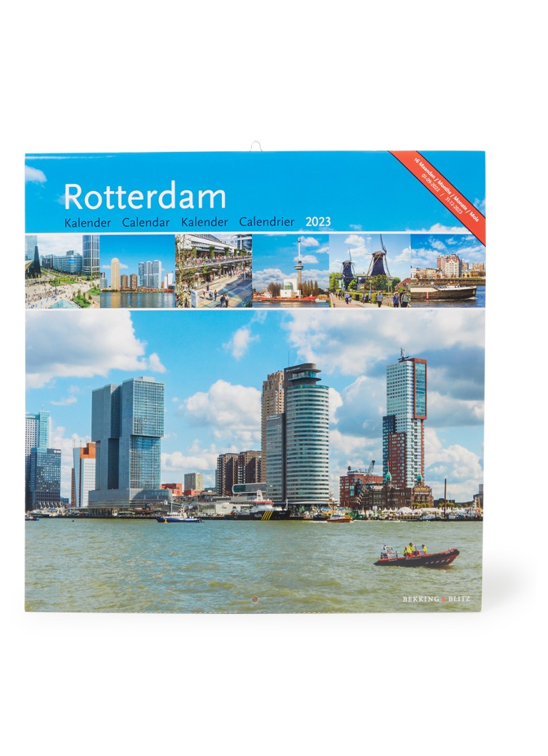 Bekking & Blitz - Rotterdam kalender 2023 - Blauw