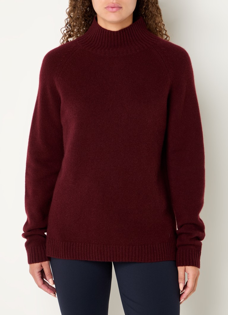 Bellamy Noortje fijngebreide trui van kasjmier • Bordeauxrood