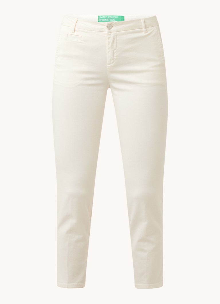 Chino coupe slim avec poches latérales et stretch De Bijenkorf Femme Vêtements Pantalons & Jeans Pantalons Chinos 