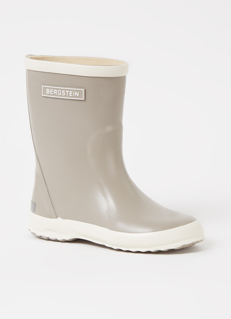 Bergstein - Regenlaars met reflectiestreep - Lichtgrijs