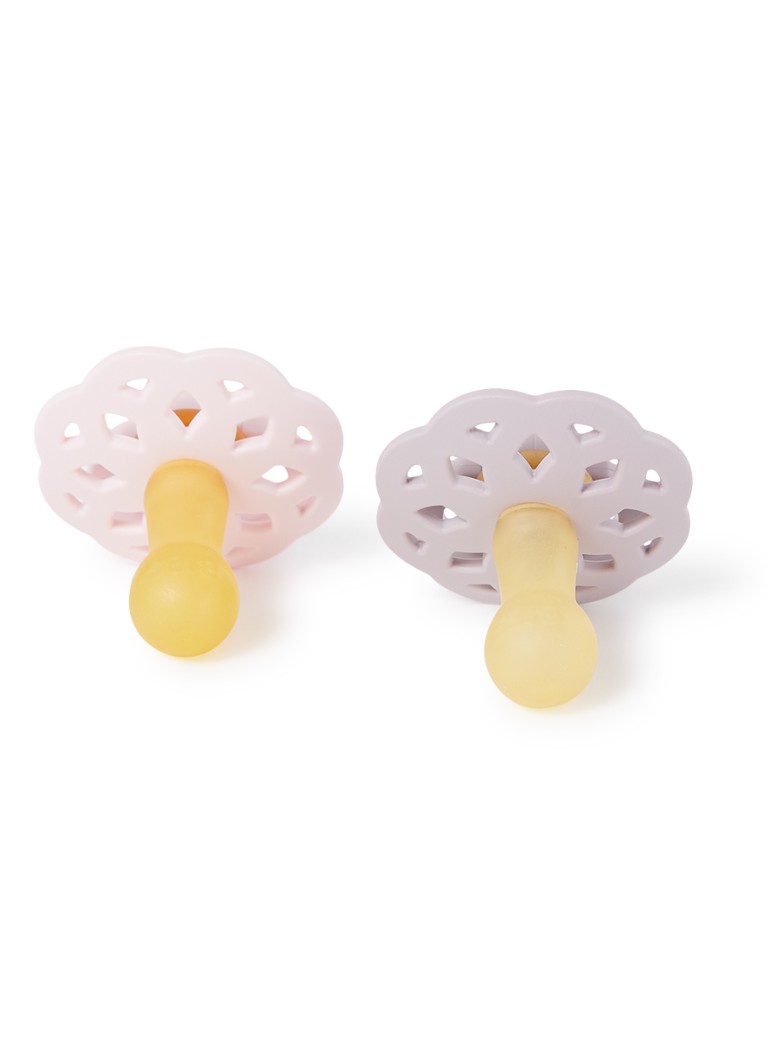 BIBS - Boheme Bloom speen 2-pack - Rood