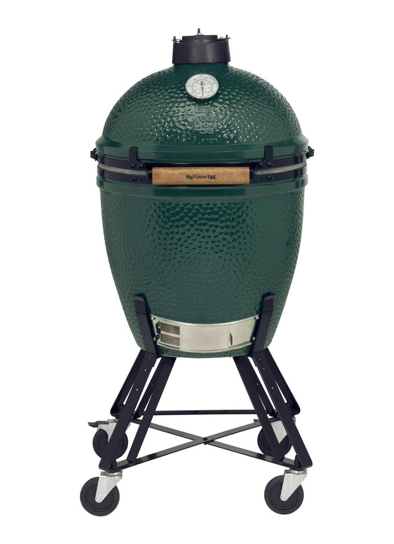 Big Green Egg Grand barbecue kamado avec base • Vert • de Bijenkorf