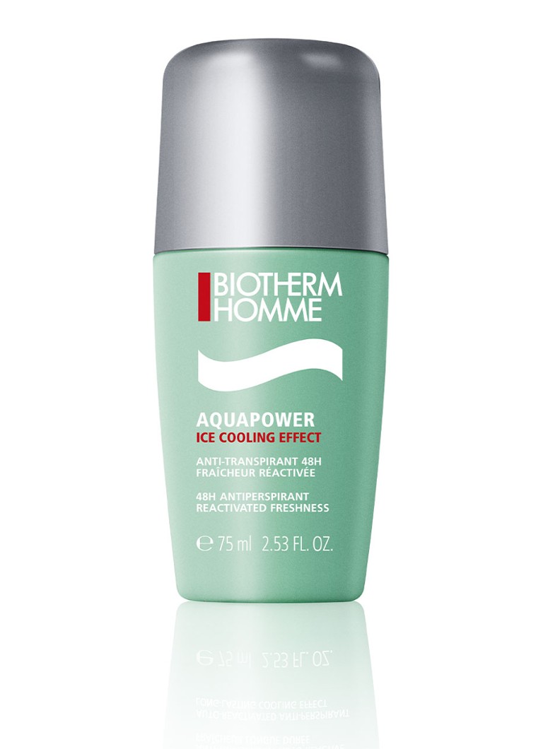 Biotherm - Rouleau Déodorant Anti-Transpirant 48H Aquapower Ice Cooling Effect Homme - null