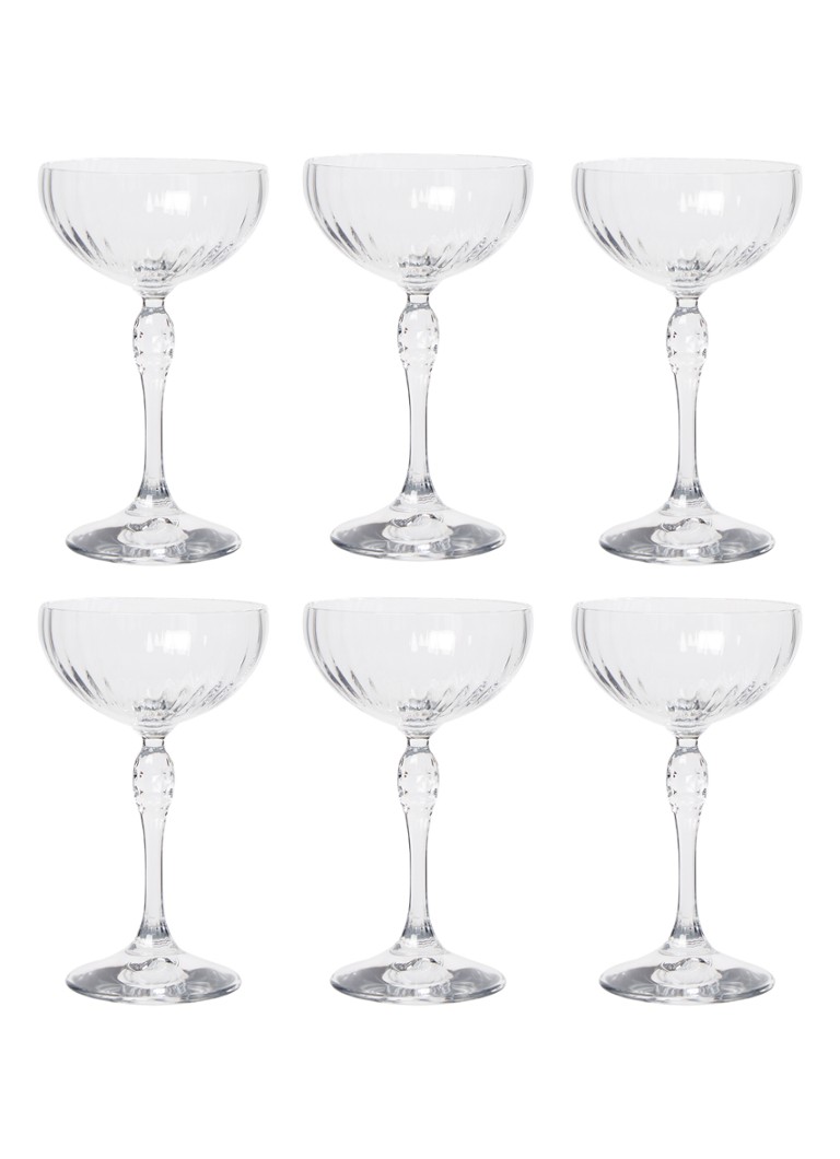 Bormioli Rocco America '20s 25cl Cocktail Glasses (Set of 6)