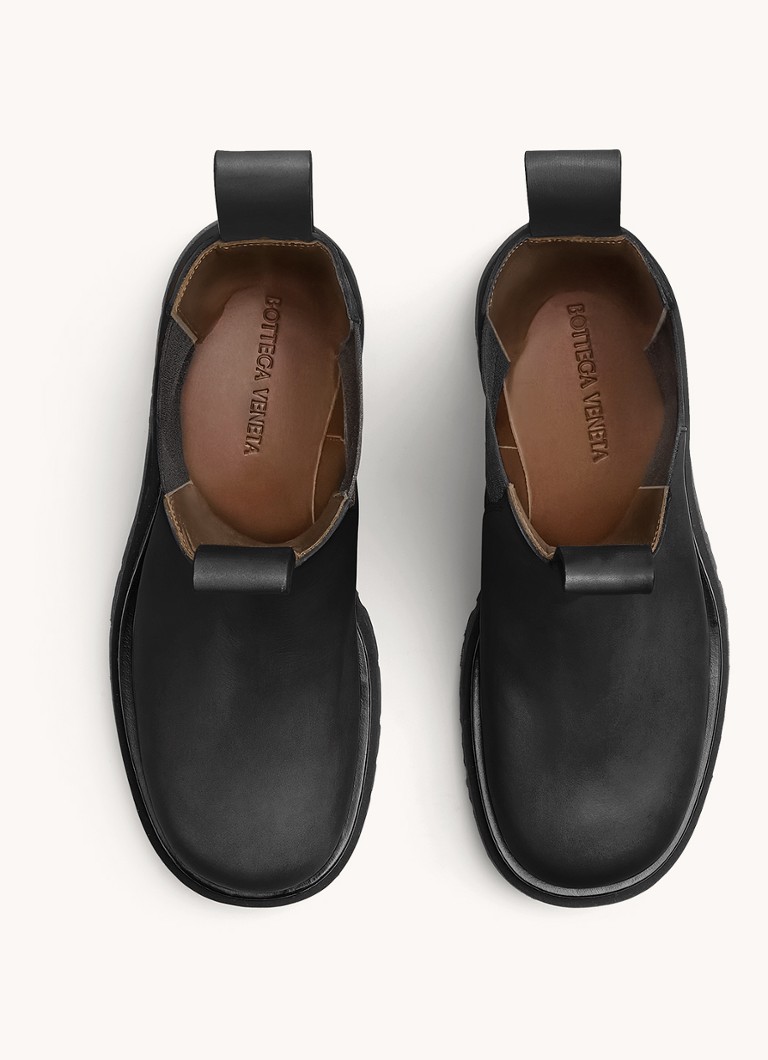 Bottega Veneta STIVALE PELLE S.GOM STORM CUIR • Zwart • deBijenkorf.be