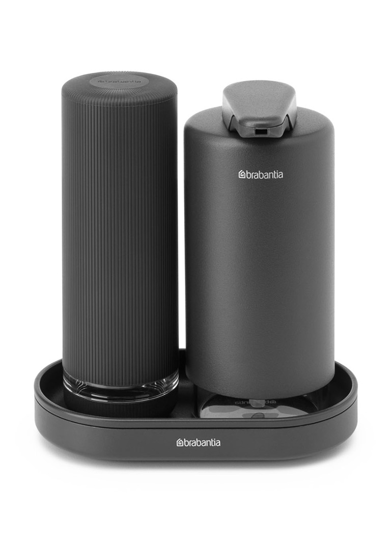 Brabantia - SinkStyle zeepdispenser set  - Middengrijs