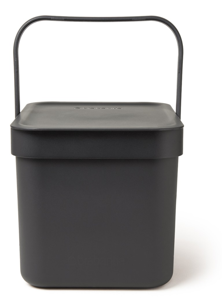 Brabantia - Sort & Go prullenbak 6 liter - Antraciet