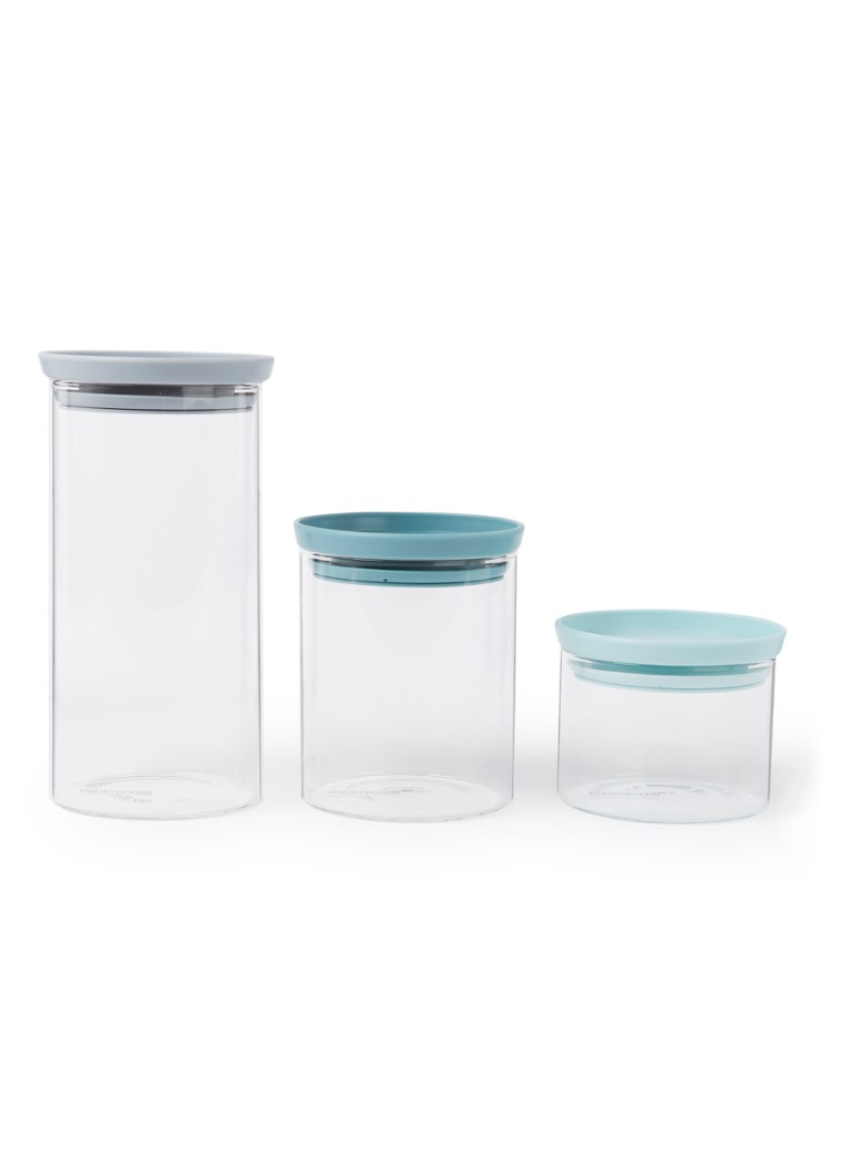 Brabantia Voorraadpot set van 3 • Mint • deBijenkorf.be