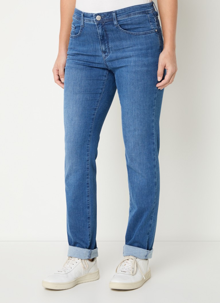 BRAX - Mary high waist slim fit jeans met steekzakken - Indigo