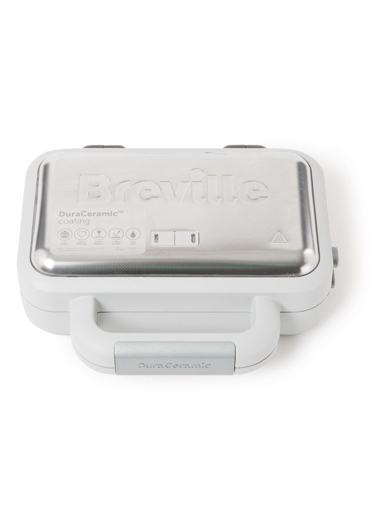 Breville Wafelmaker DuraCeramic wafelijzer VST072 • Zilver • deBijenkorf.be