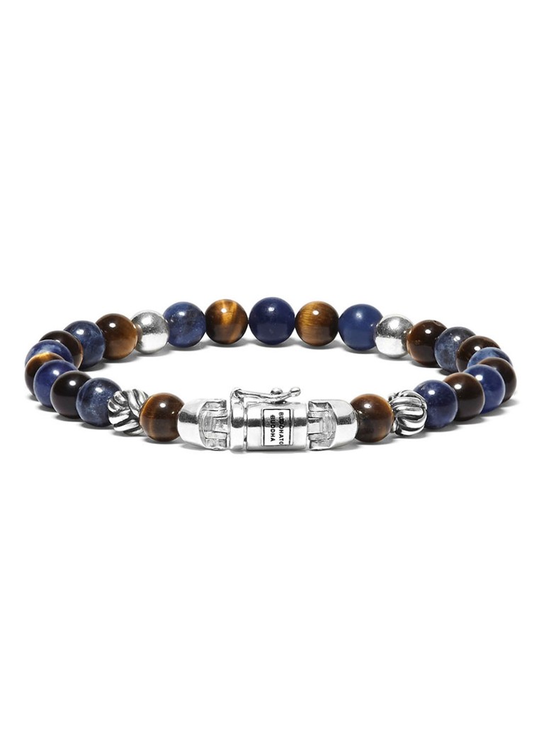 Buddha to Buddha - Spirit Beads Mini Mix kralenarmband - Blauw