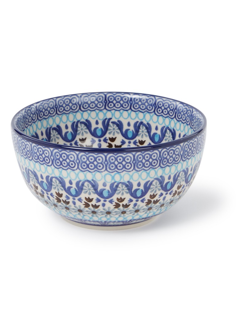 Ciotola Per Riso Vintage Blu Ø160mm - Set Da 12 In Porcellana Per Tavola - Foto 14