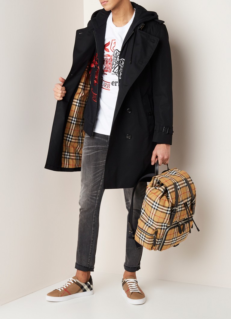 Spit deelnemen wenselijk BURBERRY Kensington trenchcoat met ceintuur • Zwart • deBijenkorf.be