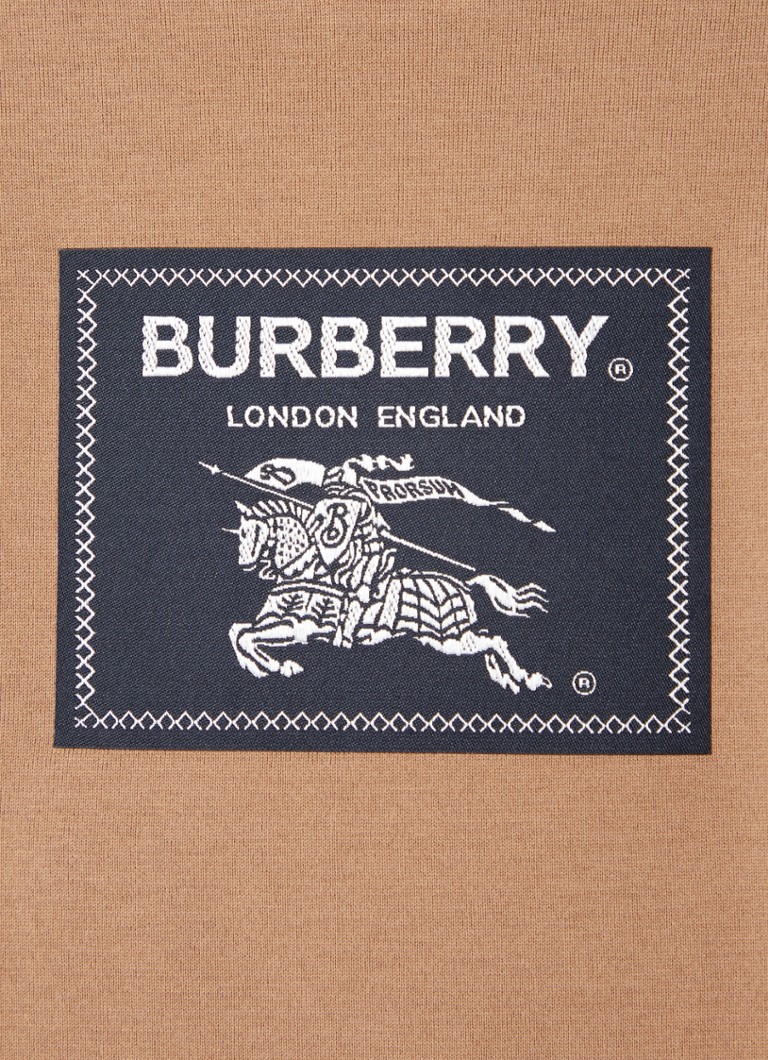 BURBERRY T-shirt met logopatch • de Bijenkorf Belgique