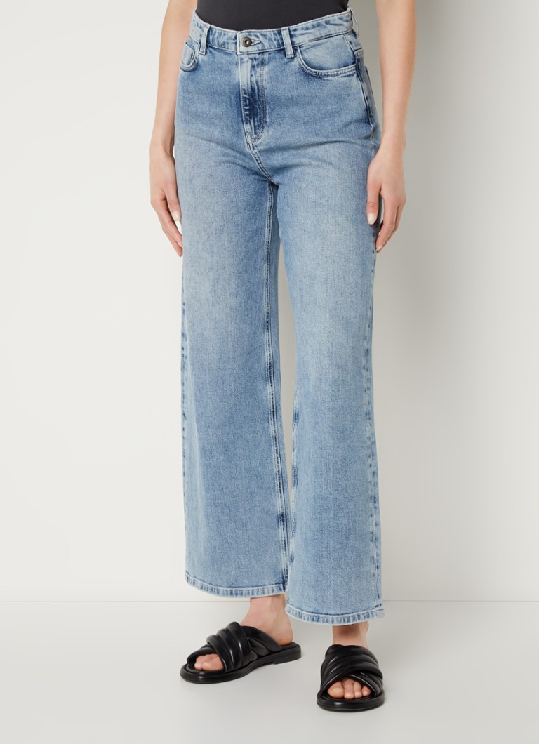 by-bar - Lina NRX high waist wide leg jeans - Indigo