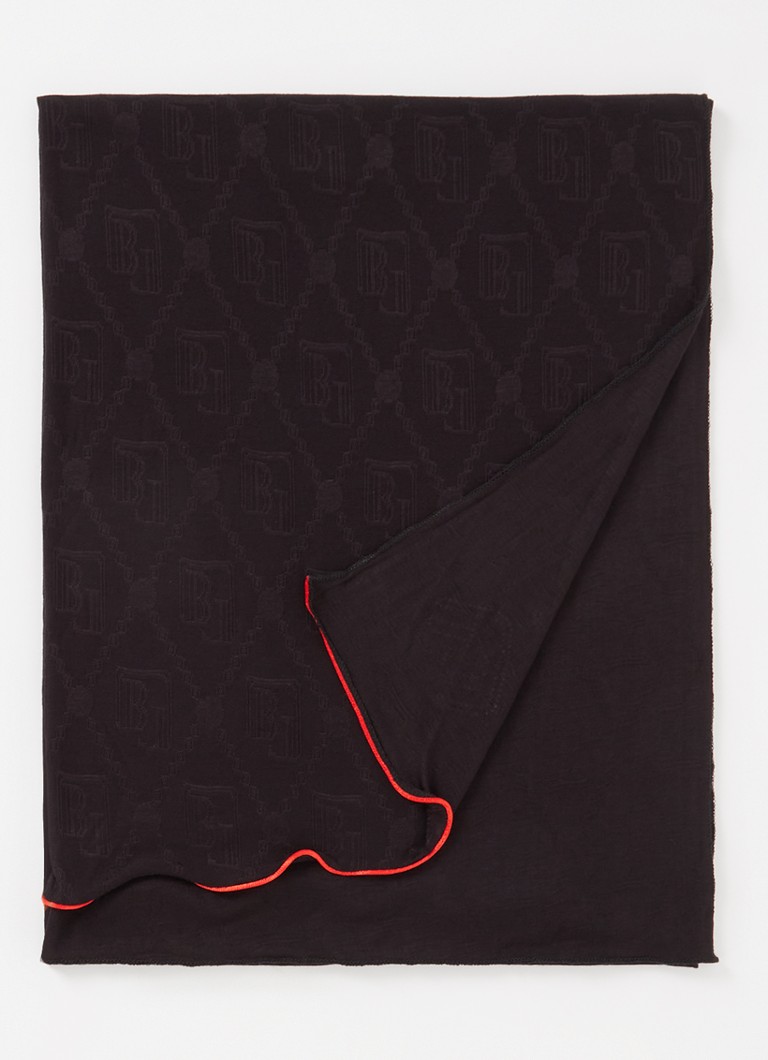 Handschrift mythologie Isoleren BYLIMA Enchanté sjaal met strass 200 x 75 cm • Zwart • deBijenkorf.be