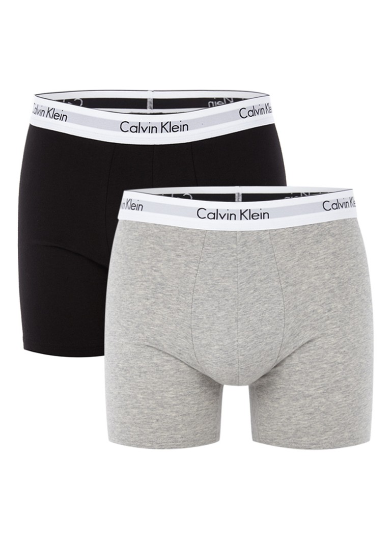 Calvin Klein - 2-pack 1087 boxershorts - Zwart